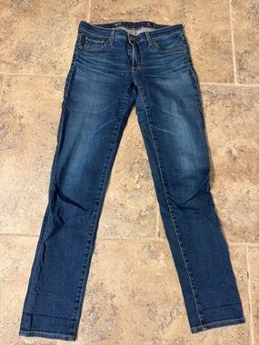 Ag Adriano Goldschmied The Stilt Indigo Skinny Jeans